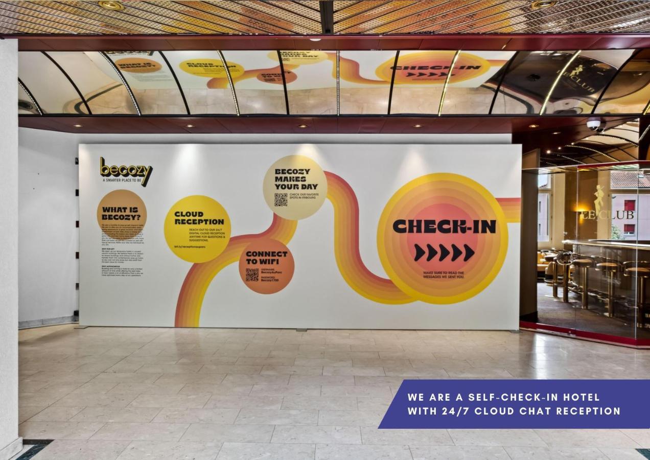becozy Au Parc Self-Check In Hotel Retro Edition Fryburg Zewnętrze zdjęcie